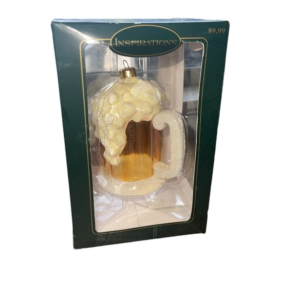 Frothy Beer Mug Christmas Ornament New in Box - Picture 8 of 10